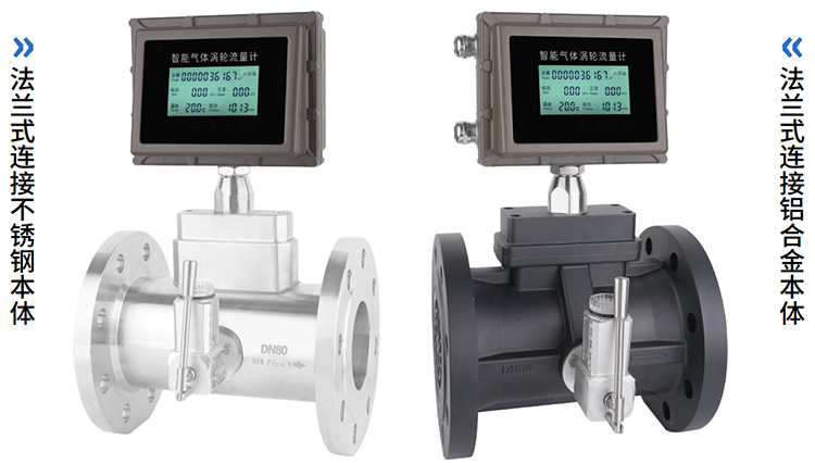 輕烴氣流量計(jì)材質(zhì)分類圖